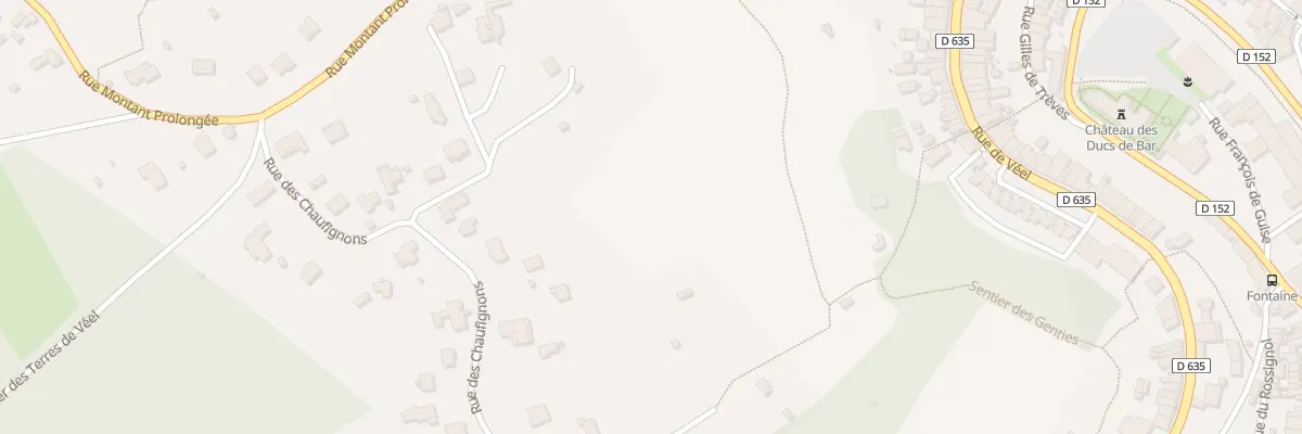 Plan du 12 Rue des Chaufignons à Bar-le-Duc