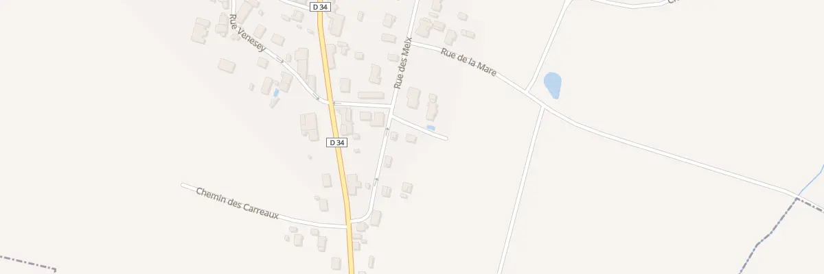 Plan du 5034A Le Village à Chamblanc