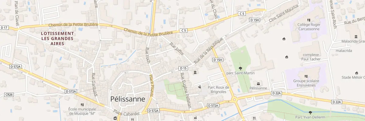 Plan du 27 Rue de la République à Pélissanne
