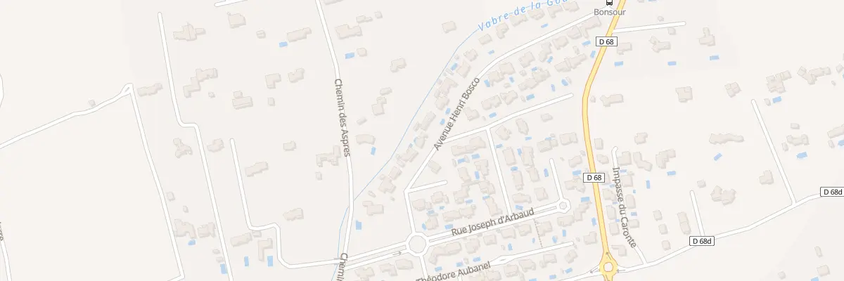 Plan du 21 Av Henri Bosco à Pélissanne
