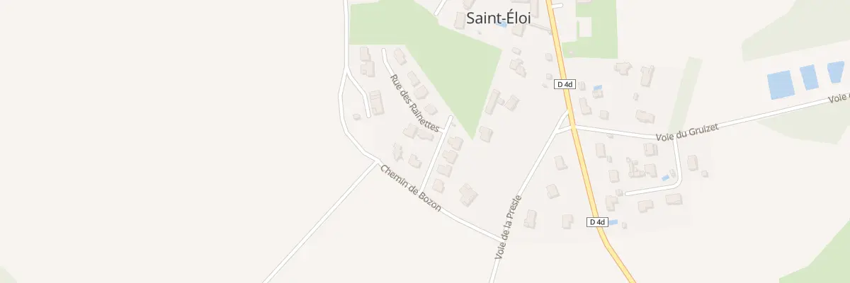 Plan du 15 Rue des Rainettes à Saint-Éloi