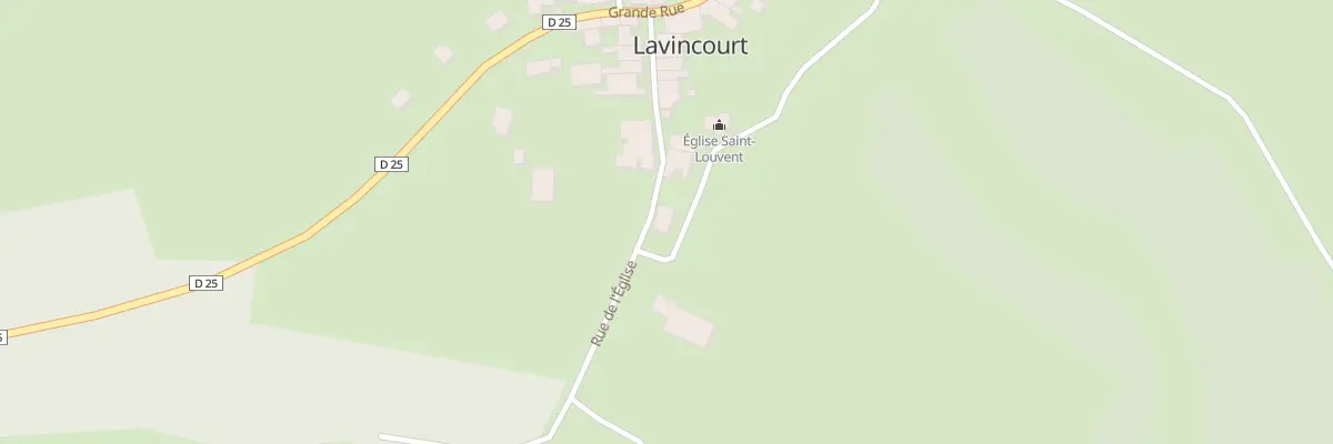 Plan du 17 Rue de l’Eglise à Lavincourt