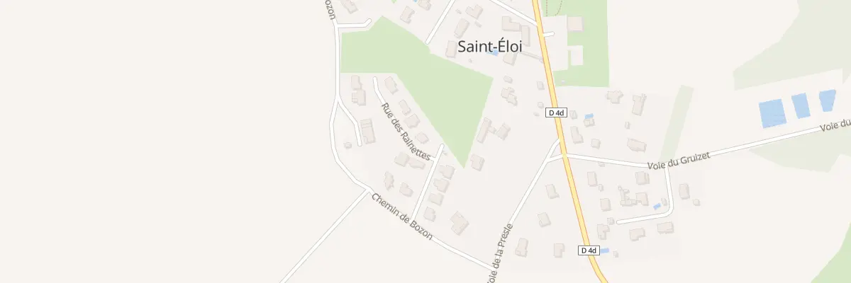 Plan du 12 Rue des Rainettes à Saint-Éloi