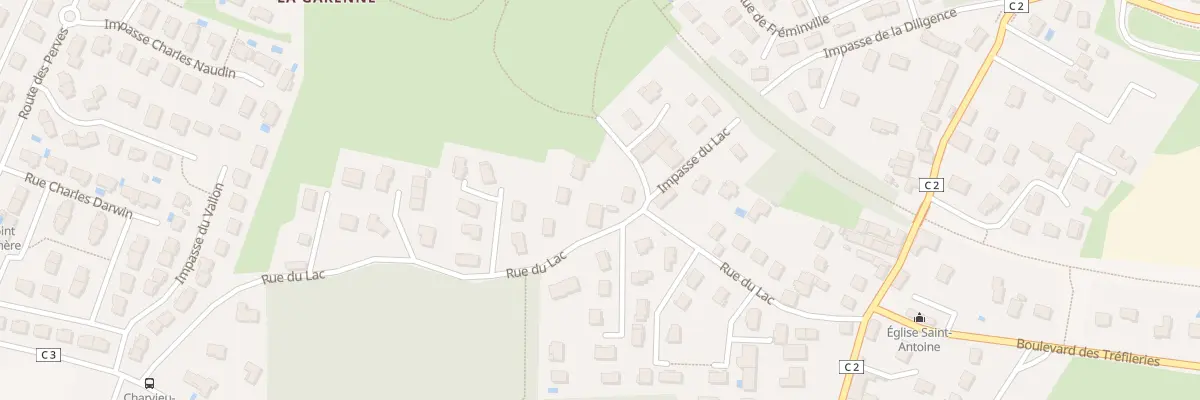 Plan du 20T Rue du Lac à Charvieu-Chavagneux