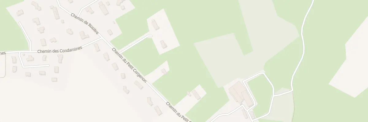 Plan du 61 Che du Petit Corgenon à Buellas