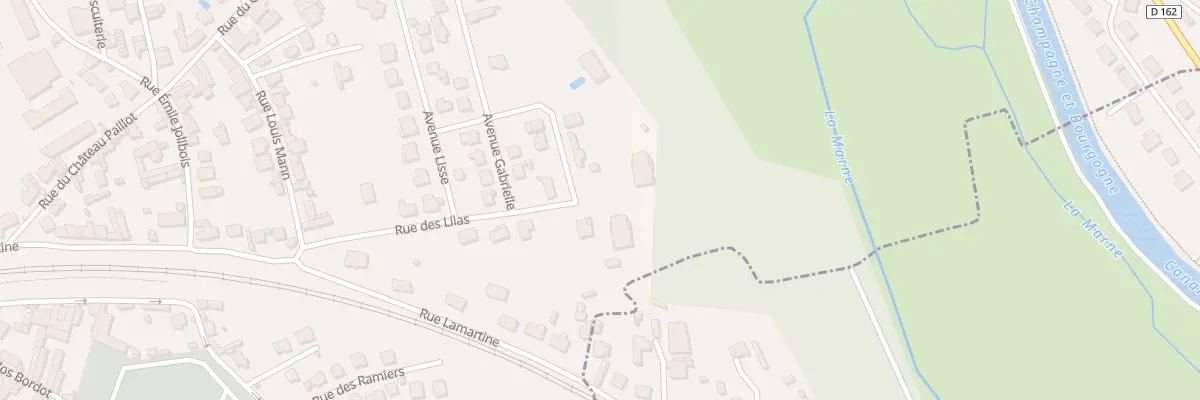 Plan du 15 Av Pol Antoine à Chaumont