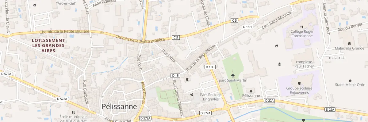Plan du 37 Rue de la République à Pélissanne