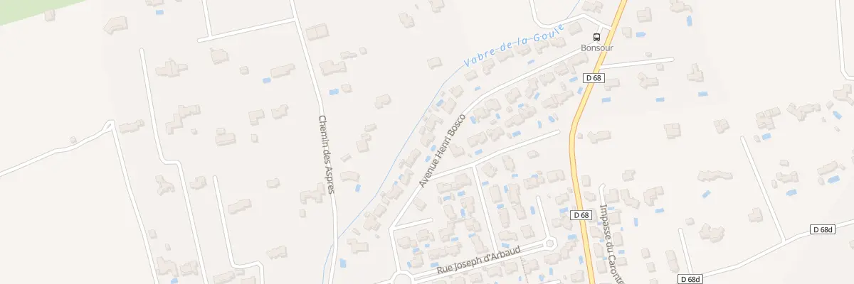 Plan du 23 Av Henri Bosco à Pélissanne