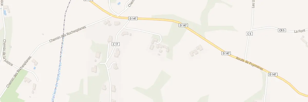 Plan du 5120 La Justice à Mérindol-les-Oliviers