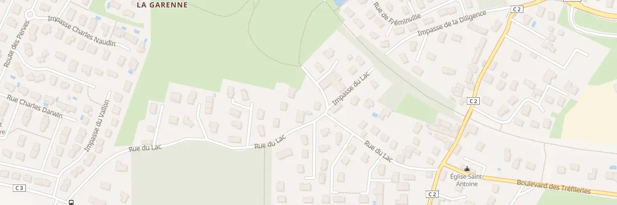 Plan du 22 Rue du Lac à Charvieu-Chavagneux
