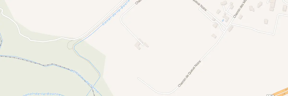 Plan du 600 Che des Loyes à Jaillans