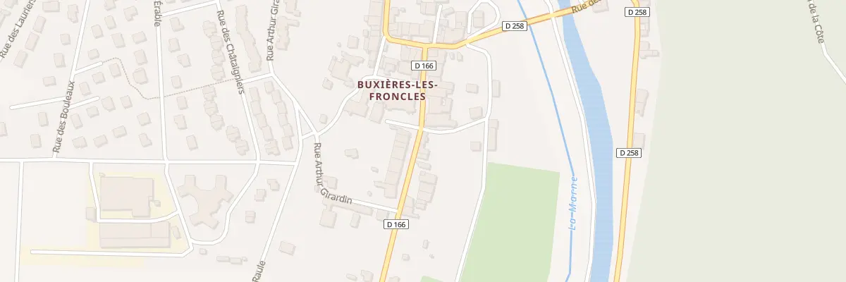 Plan du 31 Rue Mal de Lattre de Tassigny à Froncles