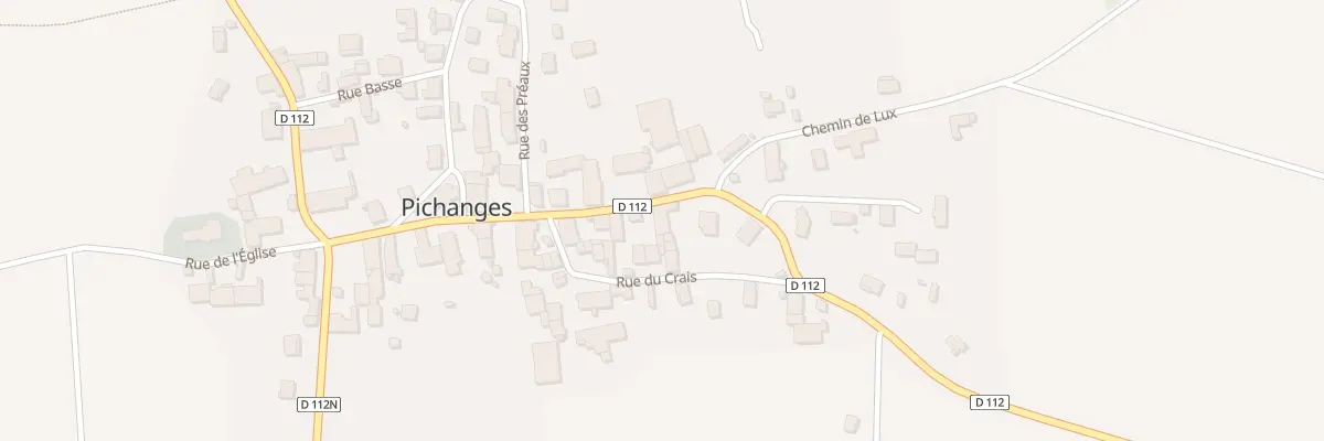 Plan du 22 Grande Rue à Pichanges