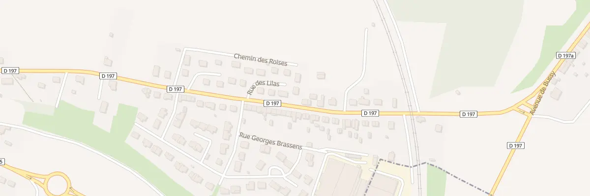 Plan du 8 Rue des Lilas à Vecqueville