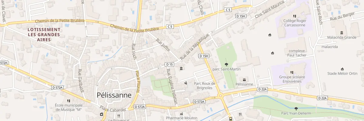 Plan du 26 Rue de la République à Pélissanne