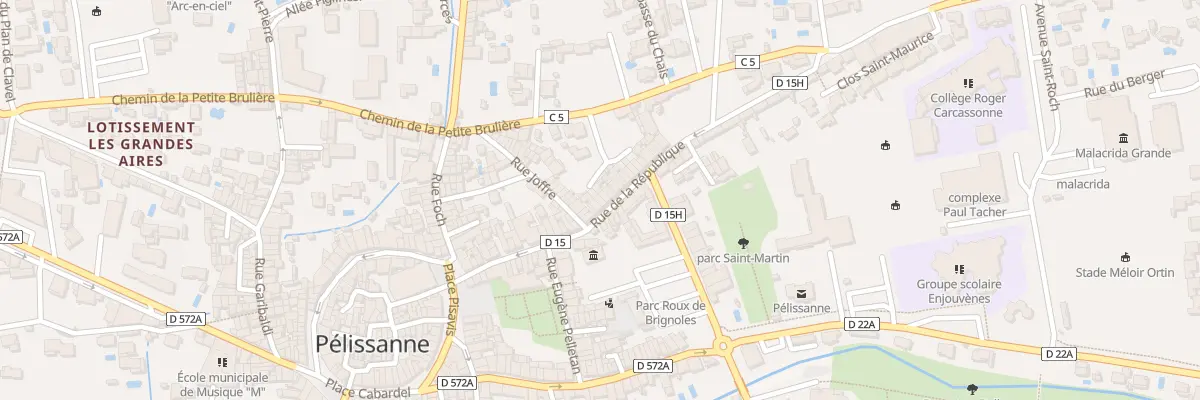 Plan du 39 Rue de la République à Pélissanne