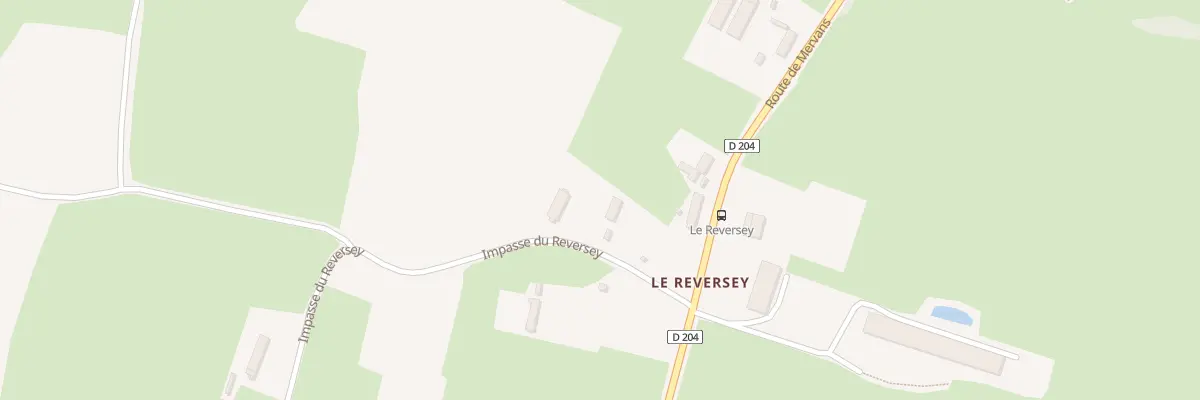 Plan du 2 Imp du Reversey à Diconne