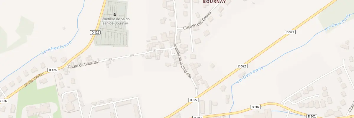 Plan du 9010 Bournay à Saint-Jean-de-Bournay
