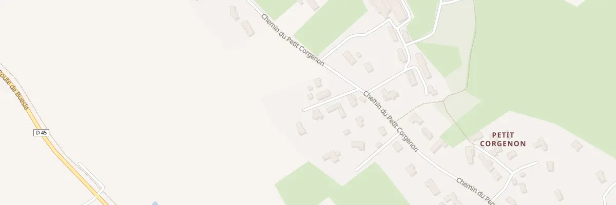 Plan du 418 Chem du Petit Corgenon à Buellas