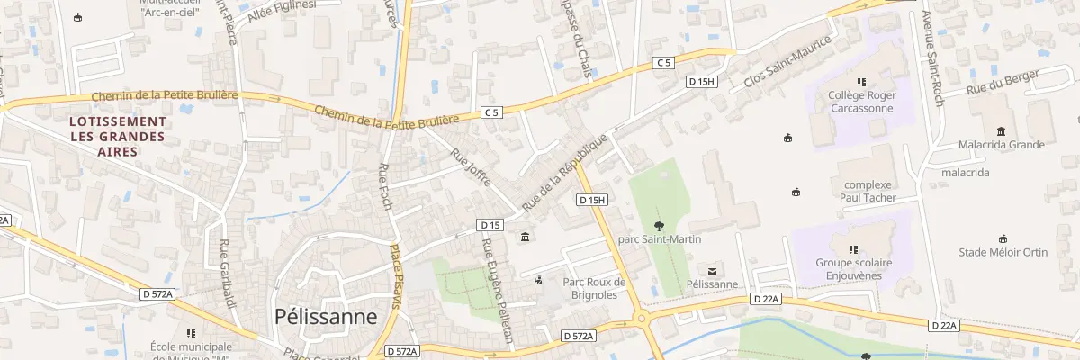 Plan du 43 Rue de la République à Pélissanne