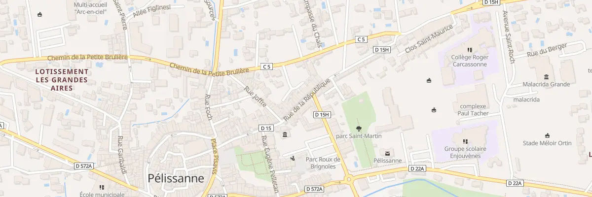 Plan du 47 Rue de la République à Pélissanne