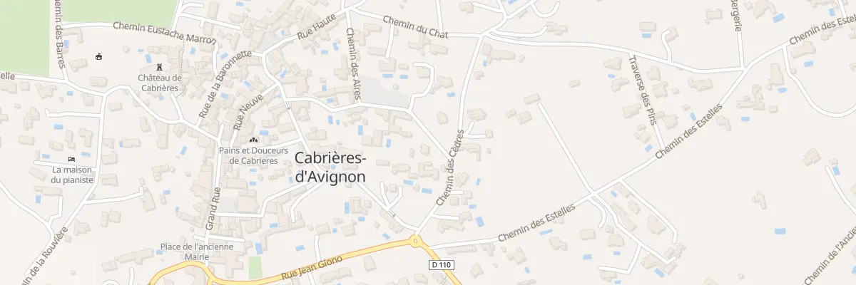 Plan du 5417 Village à Cabrières-d’Avignon