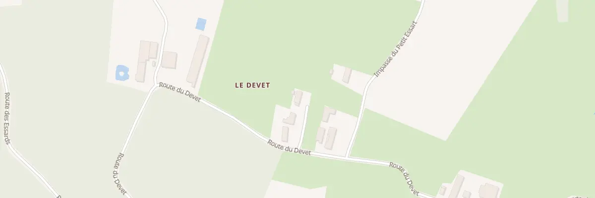 Plan du 73 Imp du Petit Devet à Lescheroux
