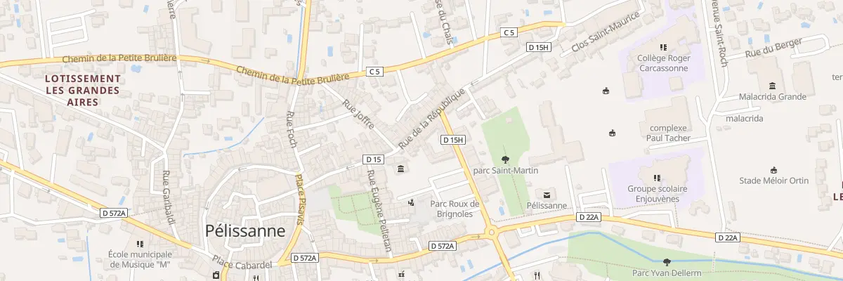 Plan du 40 Rue de la République à Pélissanne
