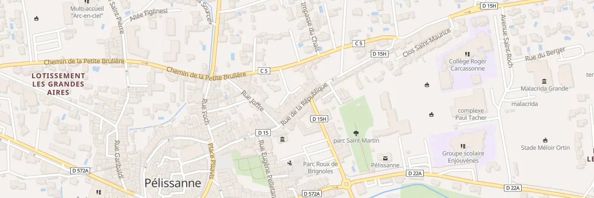 Plan du 51 Rue de la République à Pélissanne
