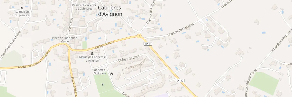 Plan du 17 Lot Le Jas de Luce à Cabrières-d’Avignon