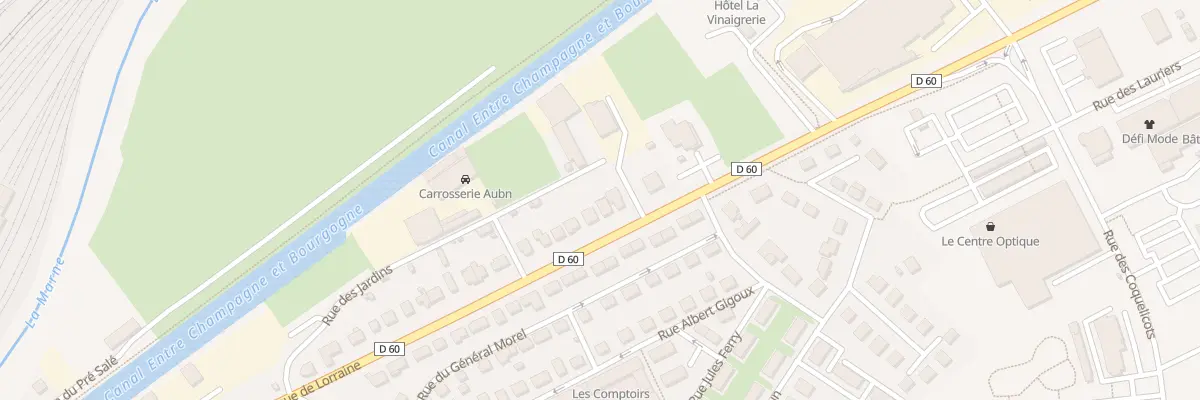 Plan du 44 Av de Lorraine à Joinville