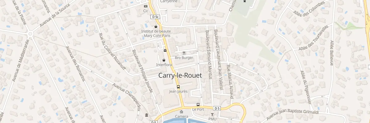 Plan du 2 Rue Gabriel Galinou à Carry-le-Rouet