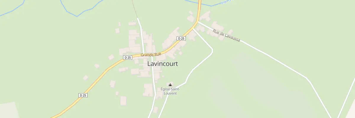 Plan du 17 Gr Grande Rue à Lavincourt