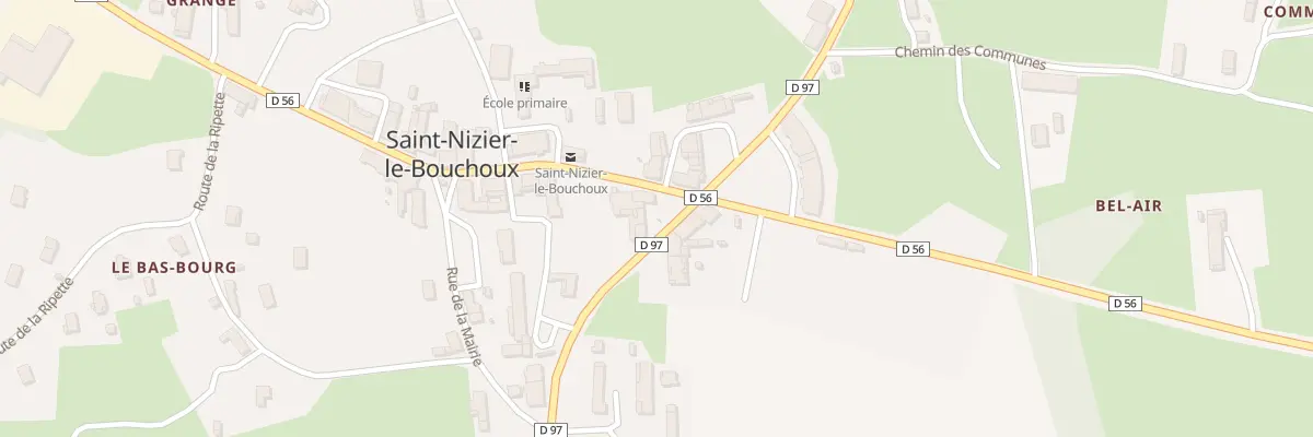 Plan du 33 Rue Grande Rue à Saint-Nizier-le-Bouchoux