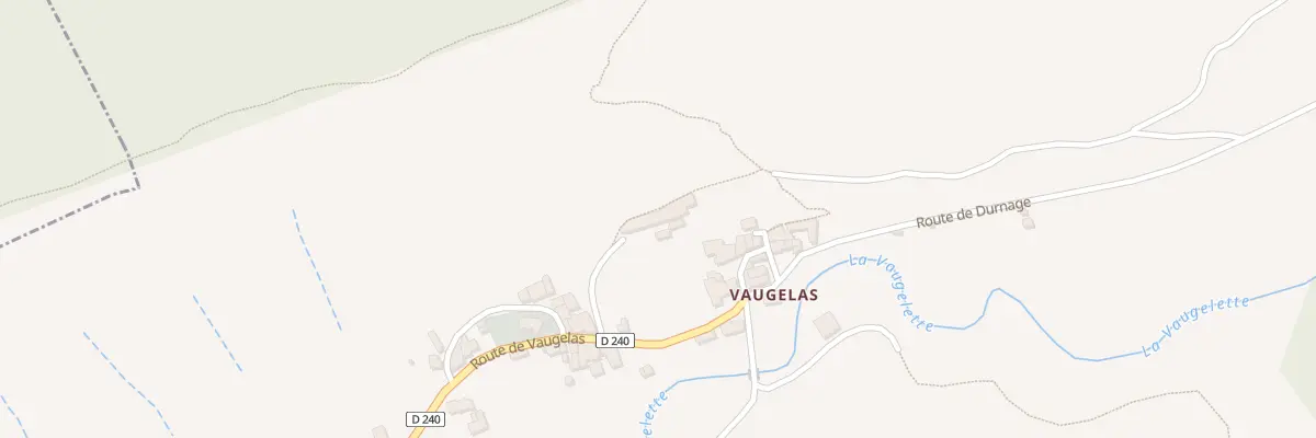 Plan du 5064 Vaugelas à Montclar-sur-Gervanne