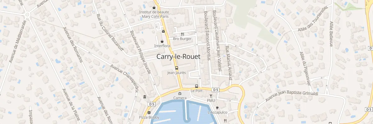 Plan du 9001 Res La Caravelle à Carry-le-Rouet