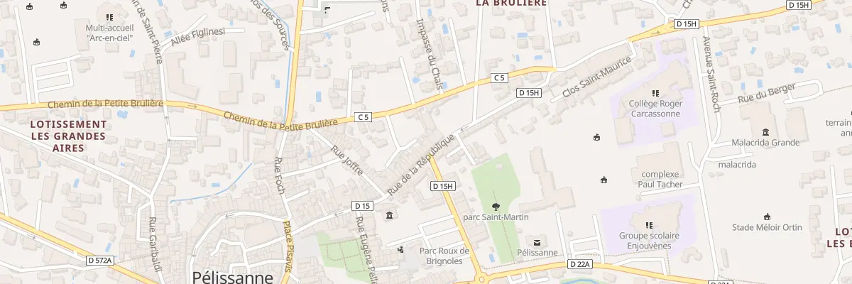 Plan du 61 Rue de la République à Pélissanne