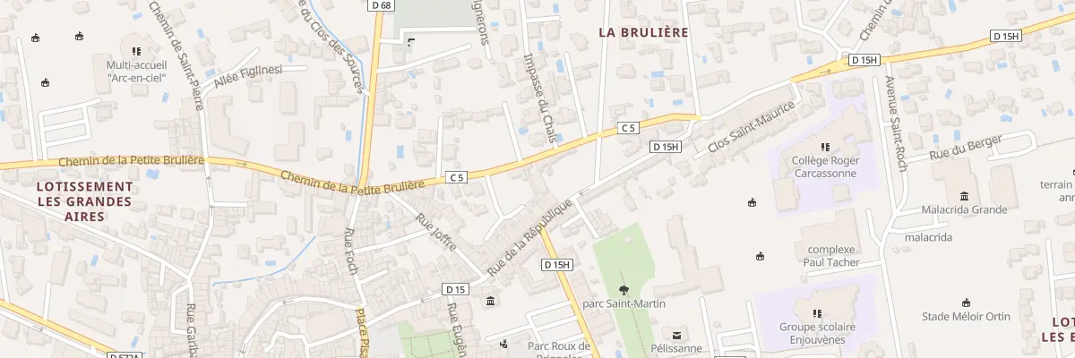 Plan du 69 Rue de la République à Pélissanne