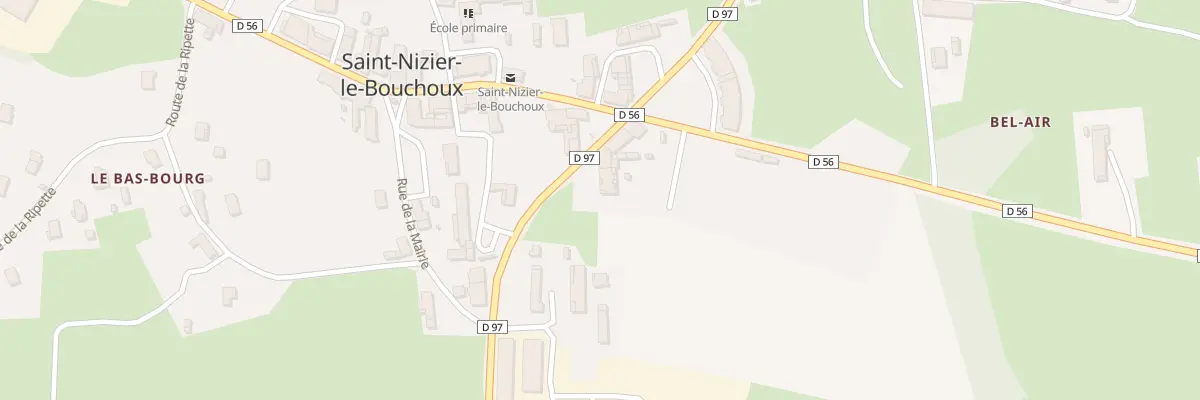 Plan du 71 Rte de Saint-julien à Saint-Nizier-le-Bouchoux