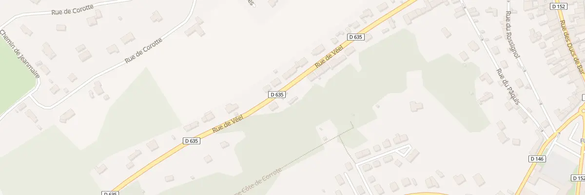 Plan du 170 Rue de Véel à Bar-le-Duc