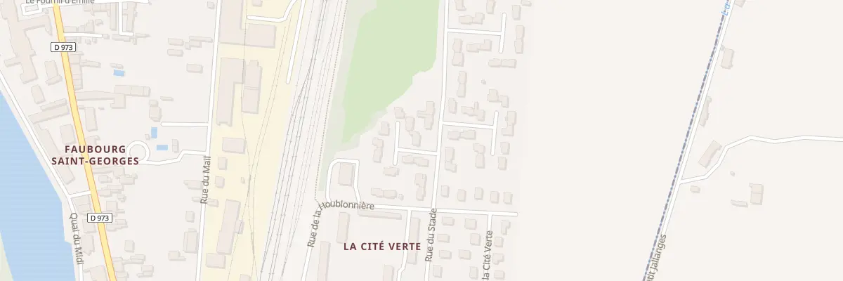 Plan du 9 All des Lilas à Seurre