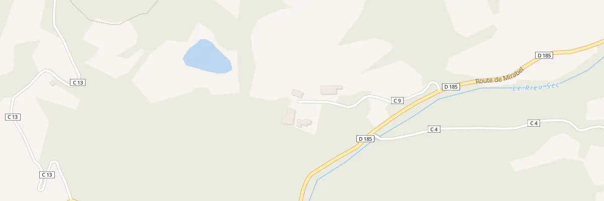 Plan du 5012 Saint Quenin à Châteauneuf-de-Bordette