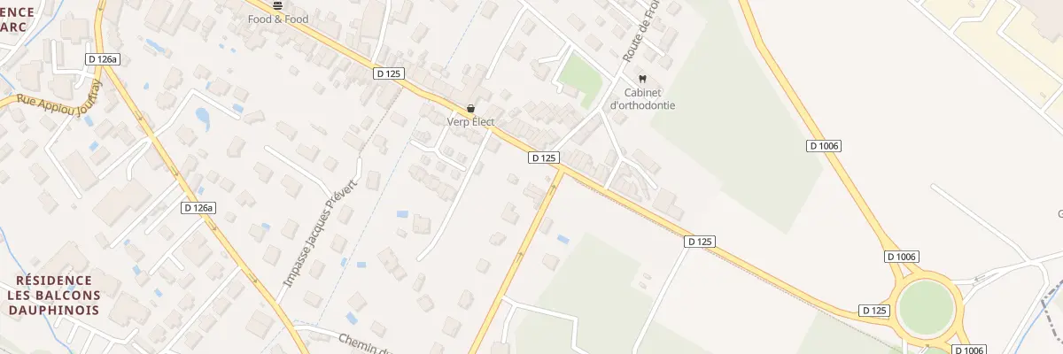 Plan du 10 Av Gen Giraud à La Verpillière