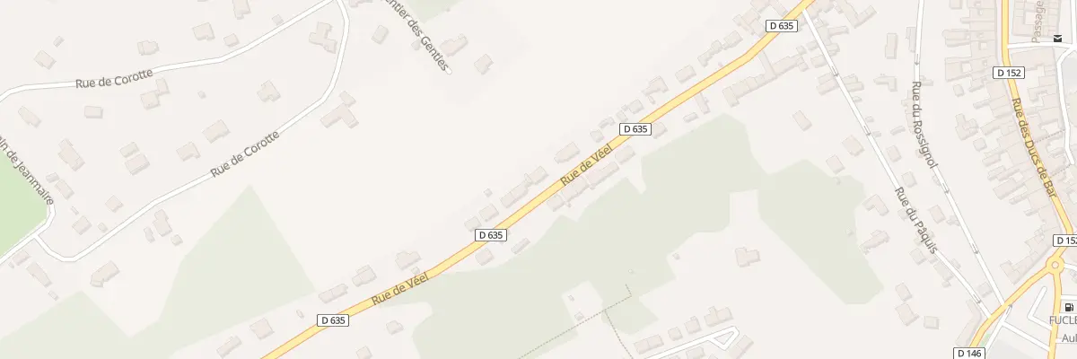 Plan du 183B Rue de Véel à Bar-le-Duc