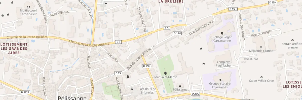 Plan du 46 Rue de la République à Pélissanne