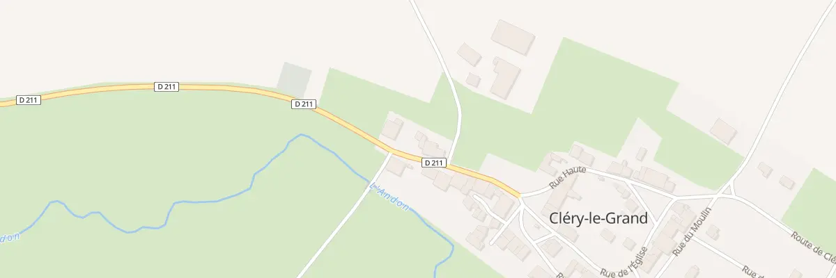 Plan du 9051 Le Chevalet à Cléry-le-Grand
