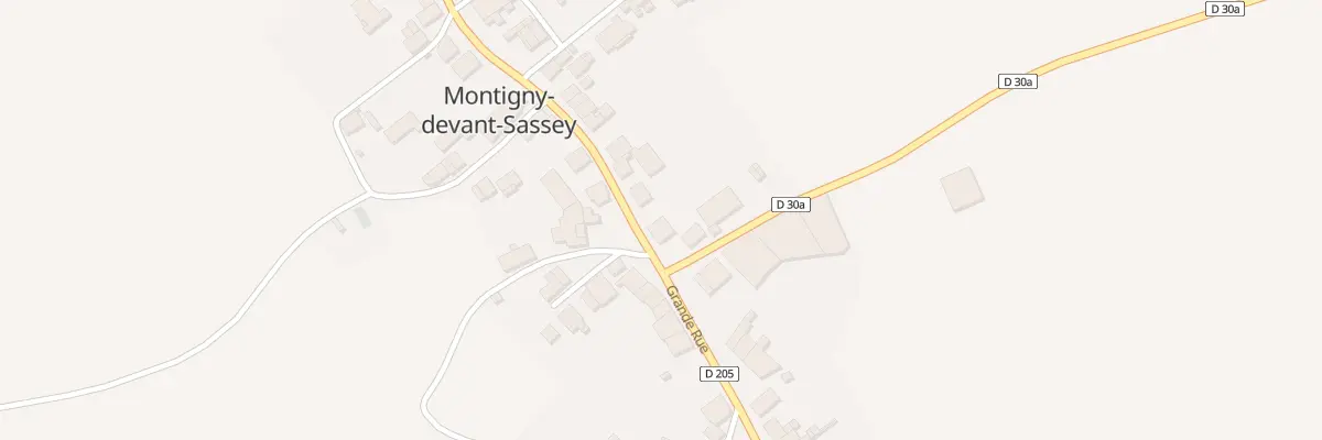 Plan du 19 Gr Grande Rue à Montigny-devant-Sassey