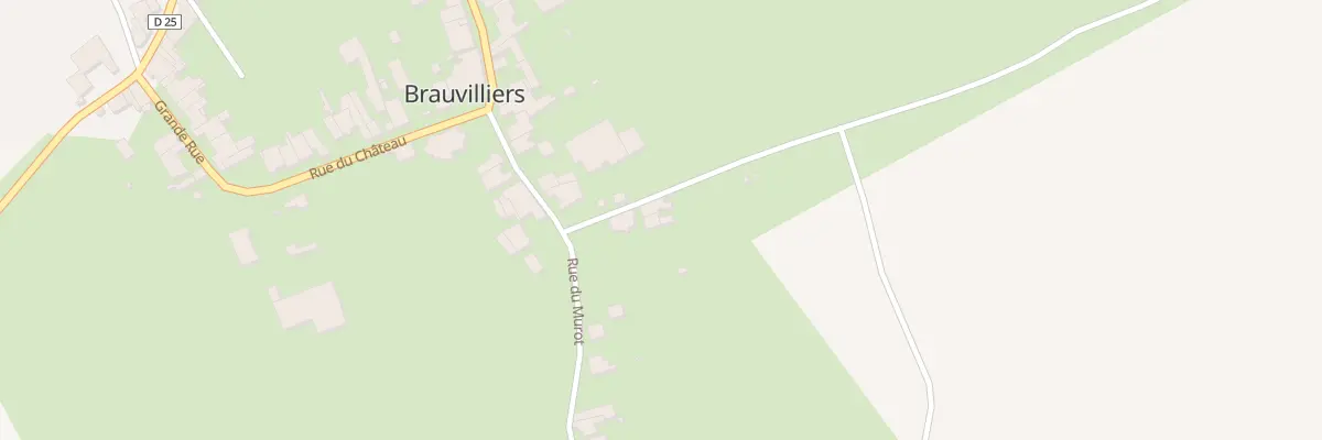 Plan du 8 Rue des Pres à Brauvilliers