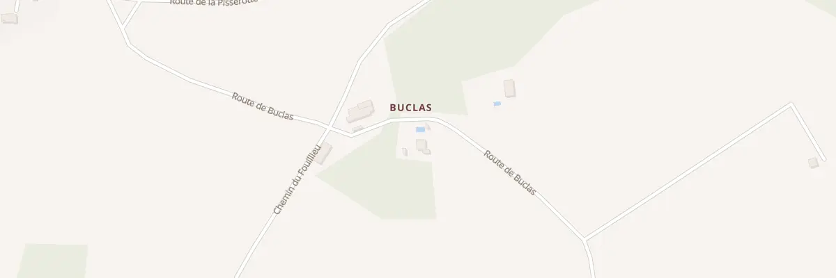 Plan du 454 Rte de Buclas à Roche