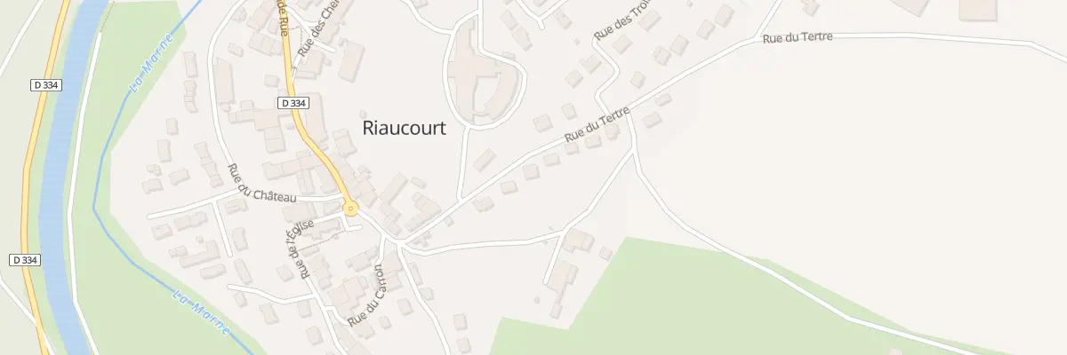 Plan du 10 Rue du Tertre à Riaucourt